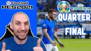 Finland vs Italy Quarter Final Euro 2020 PES 2021 Simulation