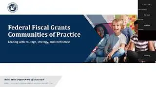 Federal Fiscal Grants Communities of Practice - July 2023