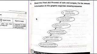 First Aid, Part 7, Unit 4, Activities, Class 10, English, FBISE
