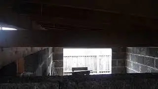 Кровля над двором и гаражом сделана!
