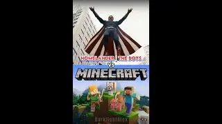 Homelander Vs Minecraft | #edit #vs #battle