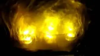 Firelight simulation - 1/5 speed