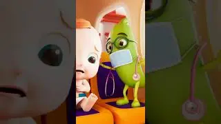 Wheels On The Bus #shorts #worldofbabies #kidssongs #cartoonvideo #nurseryhymes #babysongs