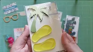 Friday Crafty Haul! Acrylic Pieces from Inner Creativity Shop on Etsy for Scrapbook Layouts