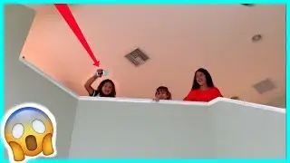 DROPPING MY IPHONE FROM THE SECOND FLOOR / MOM IS MAD | SISTERFOREVERVLOGS 