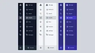 Меню администратора приложения с Tailwind CSS (php,js,html)