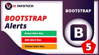 How create dynamic alert box using Bootstrap 5 classes |  Bootstrap5 Crash Course  | UI Infotech