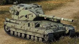 Три боя на FV 215b 183 Бабаха- WotBlitz