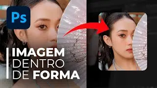 How to put IMAGE INSIDE SHAPE in Photoshop