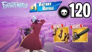 120 Elimination CAPTAIN HOOK Solo vs Squads WINS Full Gameplay (FORTNITEMARES CHAPTER 5 SEASON 4)!