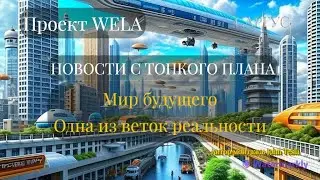 #54 НОВОСТИ С ТОНКОГО ПЛАНА. Мир будущего. Одна из веток реальности. Проект WELA.