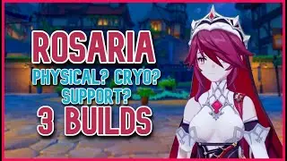 Rosaria Build Guide: Physical, Cryo & Support Build - Genshin Impact
