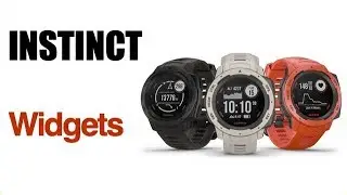 Garmin Instinct - How To Add Or Remove Widgets