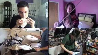 Bad Apple!! - Touhou Cover (feat. FamilyJules7x, MaximumHamburgers, and Mklachu)