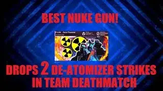 BEST NUKE GUN easily drops SOLO TDM DOUBLE DE-ATOMIZER STRIKE!  (Call of Duty®: Infinite Warfare)