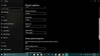 Cara Custom Subtittle di Windows 10