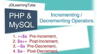 Php Increment Decrement Operators, Pre , post Increment, Decrement