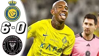 Al Nassr vs Inter Miami 6-0- All Goals & Highlights - 2024