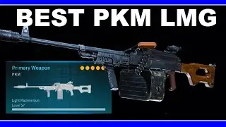 The BEST PKM LMG Class Setup For Warzone 200 Round Belt Mag