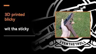 3D Printed Glock 26 Frame with 3D printed Extended Mag