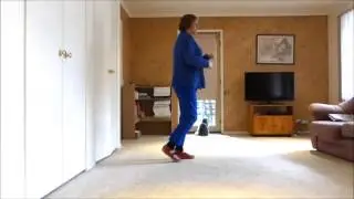 Strait Dancing Choreo by  Jan Wyllie -  Walk Through no music
