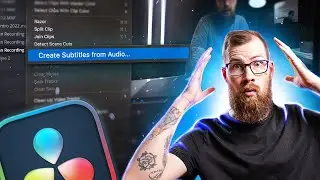 Create Easy Subtitles Inside DaVinci Resolve 18.5 | Step by Step DaVinci Resolve Tutorial