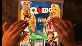 😴 iPad ASMR | 2.5 HOURS 🧡 - Playing Cluedo on ALL boards - Clicky Whispers & Writing Sounds