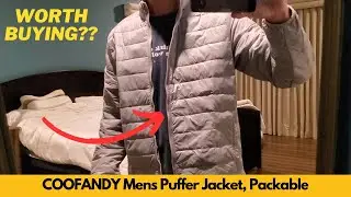 COOFANDY Mens Puffer Jacket Packable Lightweight Jackets | Worth Buying?