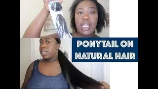 $8 EXTENDED PONYTAIL TUTORIAL|HAIRSTYLIST WHO CANT DO HER OWN HAIR