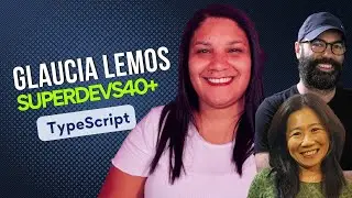 Aula 7 - Glaucia Lemos: TypeScript e GitHub Copilot | @glaucia_lemos86 @danvitoriano Super @devs40+