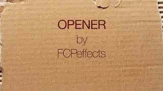 Opener: 10 opening title templates for Final Cut Pro