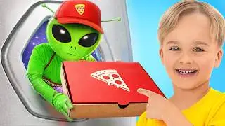 Kids Order Food for a Dollar - A Funny Story for Children