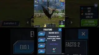 QUETZALCOATLUS GEN 2 ALL EVOLUTION | Jurassic World The Game