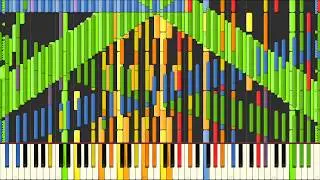 [Black MIDI] Synthesia – Higan Retour ~ Riverside View 195,000 notes ~ RAPPE