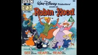 Original VHS Opening & Closing Robin Hood (UK Refrill Tape)
