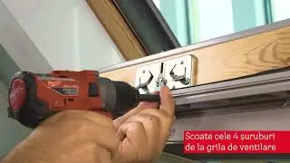 Montaj mâner nou: lemn