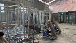 Prefab house security booth factory #securitybooth #prefabhouse #cabin #tollhouse #tollcabin
