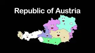 Explore The 9 States and Capitals of Austria | Countries of Europe For Kids | Dan Holdren