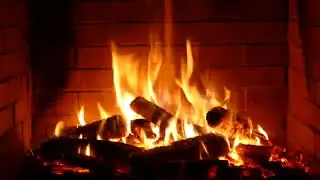 A fireplace with pleasant music for a pleasant time for YOU