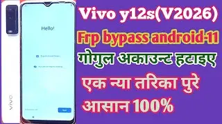 Vivo v2026 frp bypass android 11frp bypass vivo y12s vivo v2026