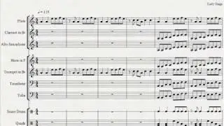Lady Gaga - Bad Romance (Marching Band Arrangement)