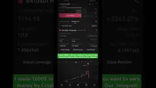 I made 1200$ in Binance Trading #binance #trading #cryptotrading #futuretrading