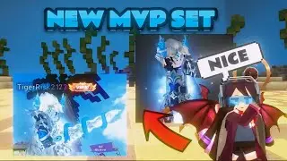 New Mvp Set and Weapon Update! Skyblock! (Blockman Go)