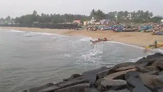 Sunrise @ Serenity beach Pondicherry (Timelapse! Shot in Pixel 4a)