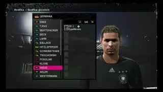 statistiche dei giocatori della germania su pro evolution soccer 2010