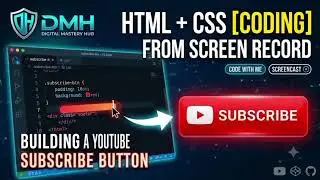 Build a Custom YouTube Subscribe Button with HTML & CSS (Step-by-Step)