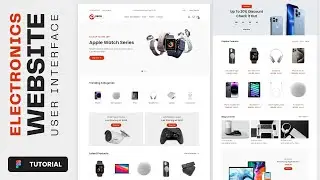Full Electronics E-Commerce Website User Interface Design in Figma