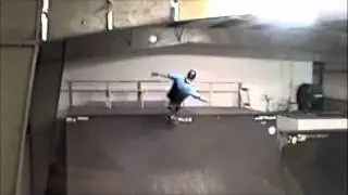Mike Hathcote skates his own park, Axis Skatepark