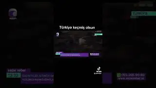 Türkiyə zəlzələ deprem @atvturkiye @Ahaber