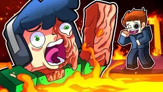 Minecraft but Terroriser and I shouldn’t have gone to the Nether